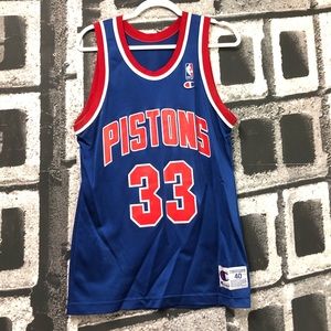 Grant Hill Detroit Pistons champion jersey